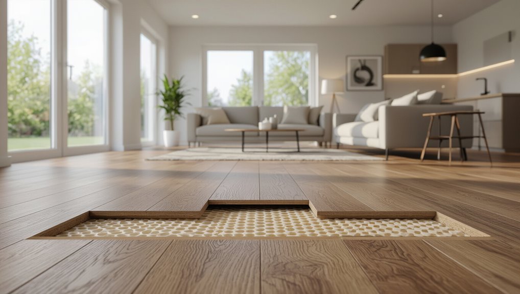 choose dense acoustic underlayment