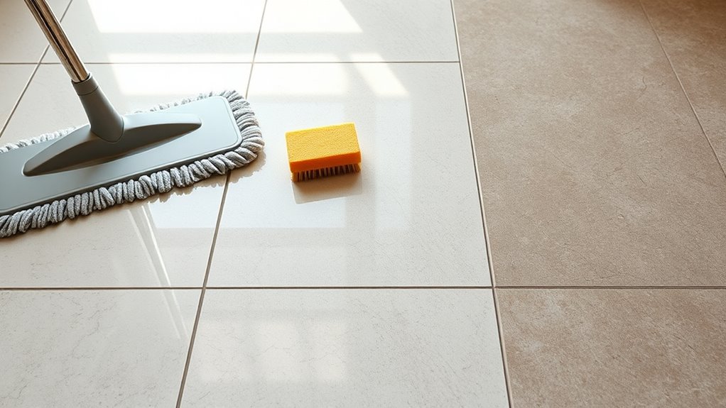 choose tile specific cleaning methods