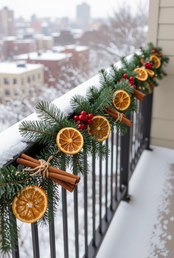 cinnamon orange garland diy