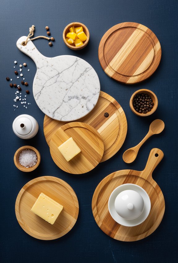 circular cutting board details