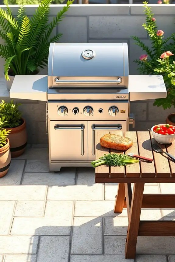 classic bbq gathering space
