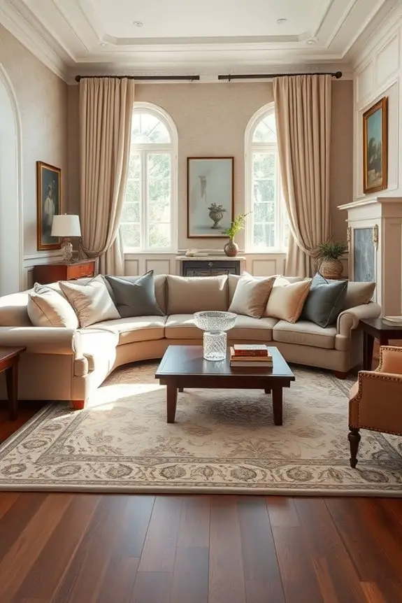 classic color blocking elegance