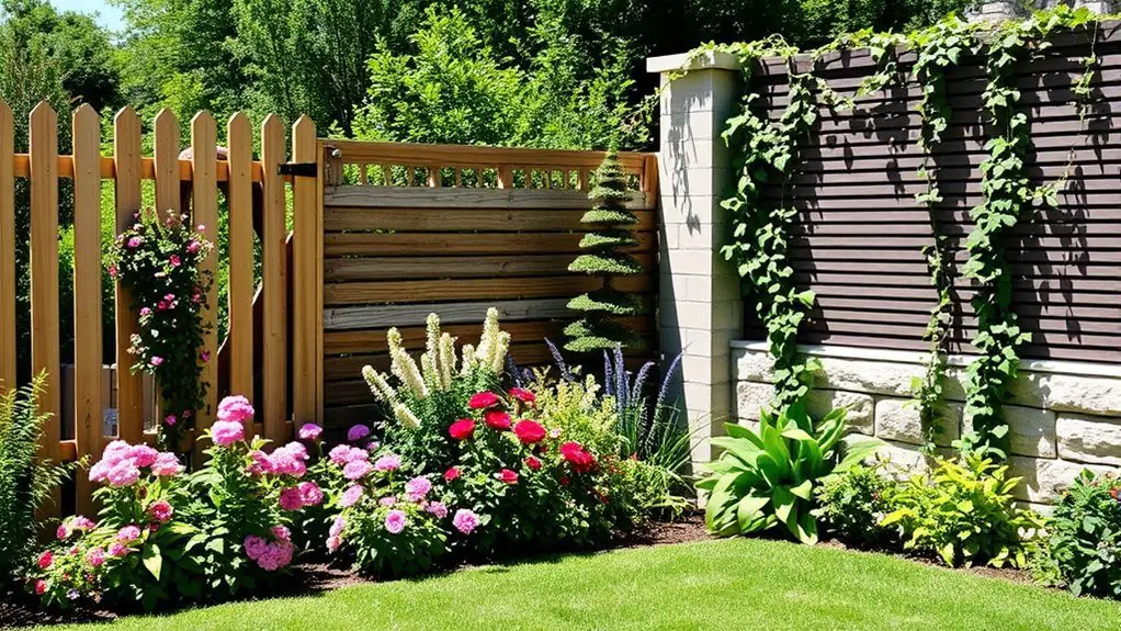 classic fence wall designs