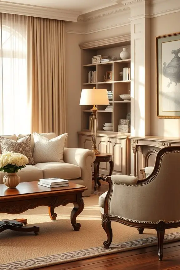 classic furniture enhances aesthetics