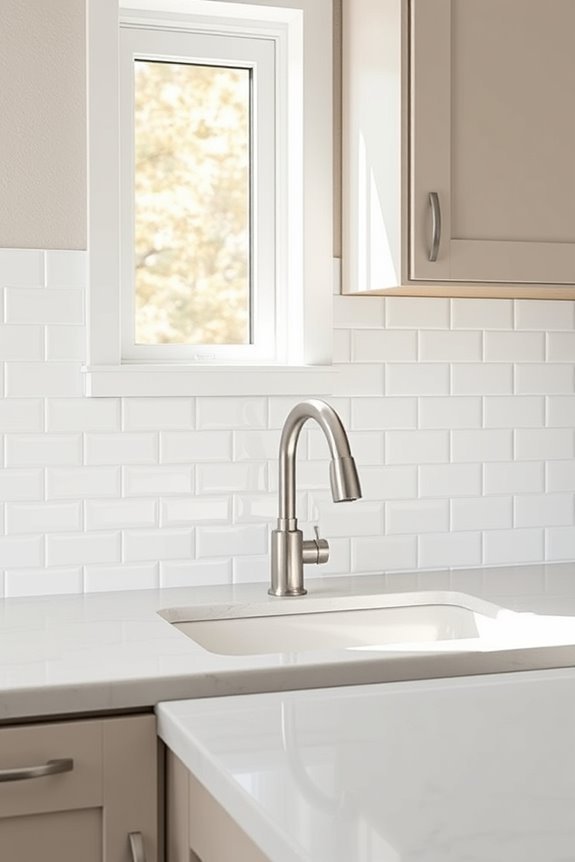 clean grout lines enhance elegance