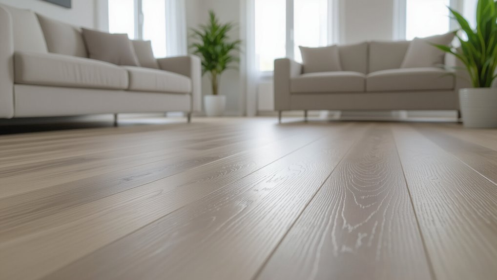 cleaner caused surface damage indicators