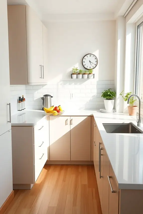 clear countertops enhance functionality