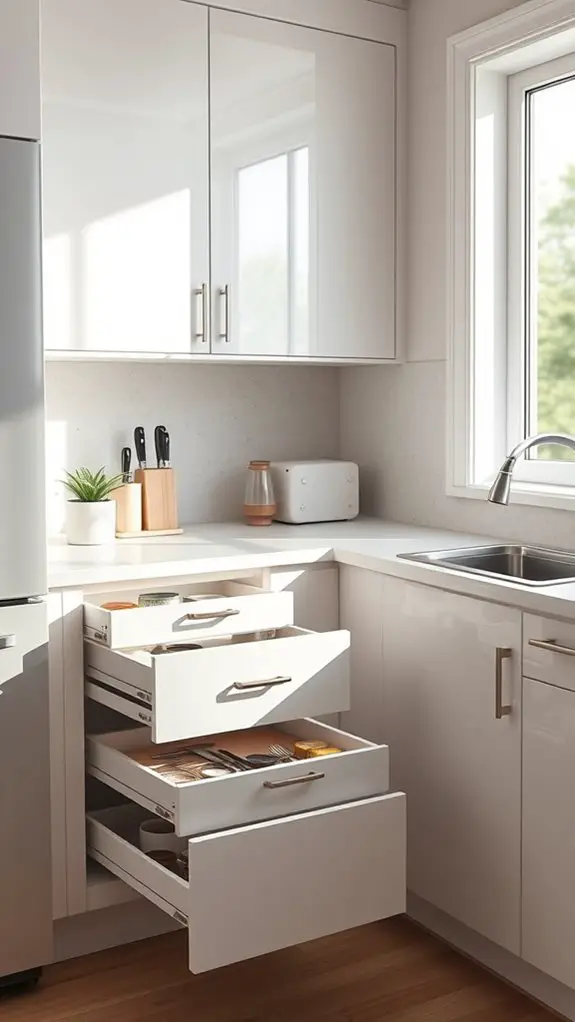clever kitchen drawer solutions