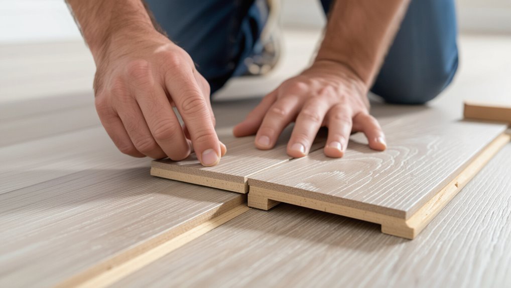 click lock plank installation tips