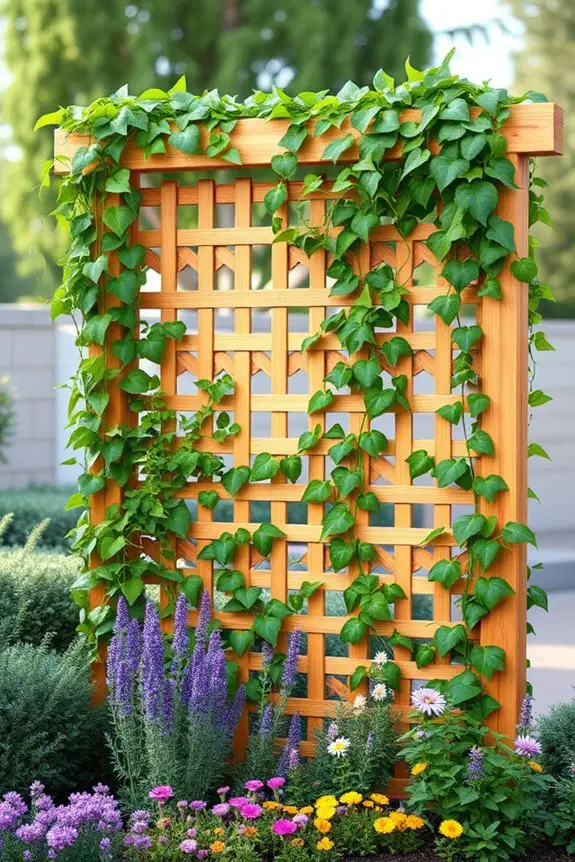 climbing plants enhance privacy