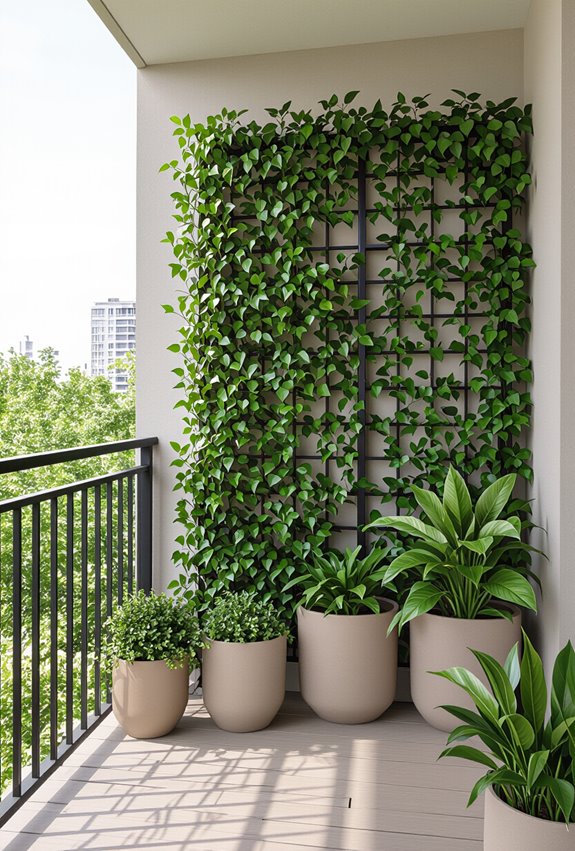 climbing plants for balcony privacy