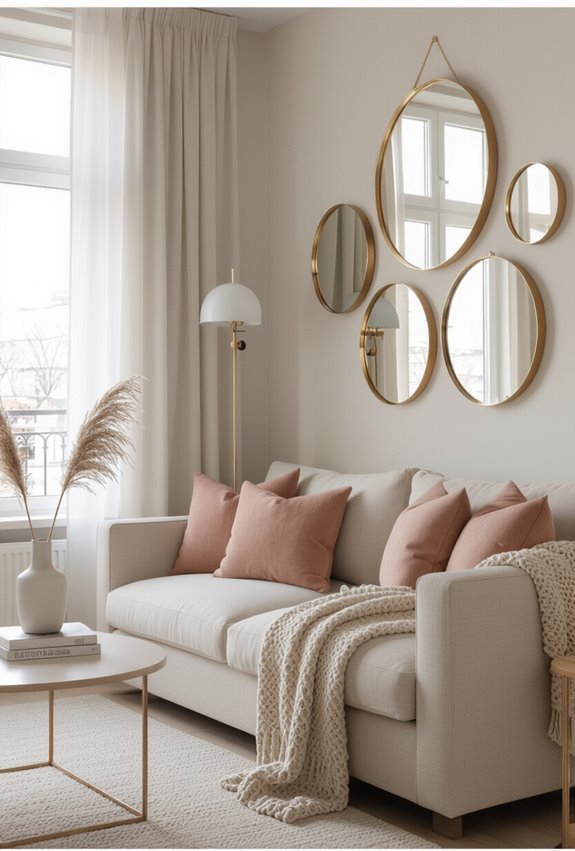 clustered mirrors amplify light