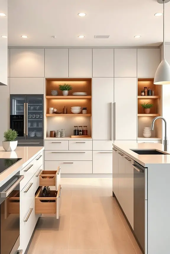 clutter free kitchen storage solutions