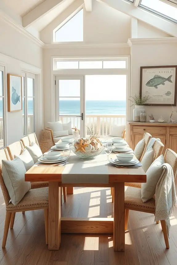 coastal charm through marine motifs