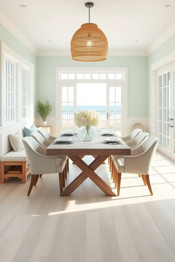 coastal color palette serenity