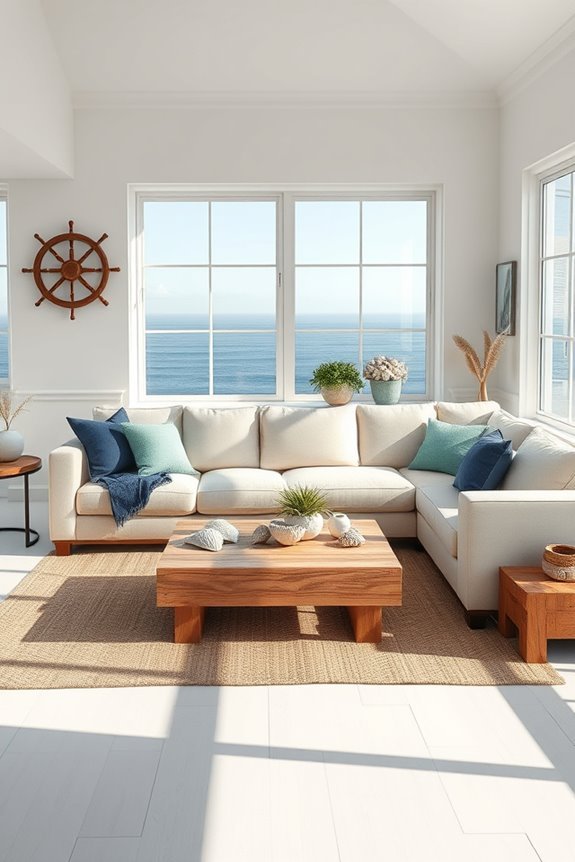 coastal colors and textures