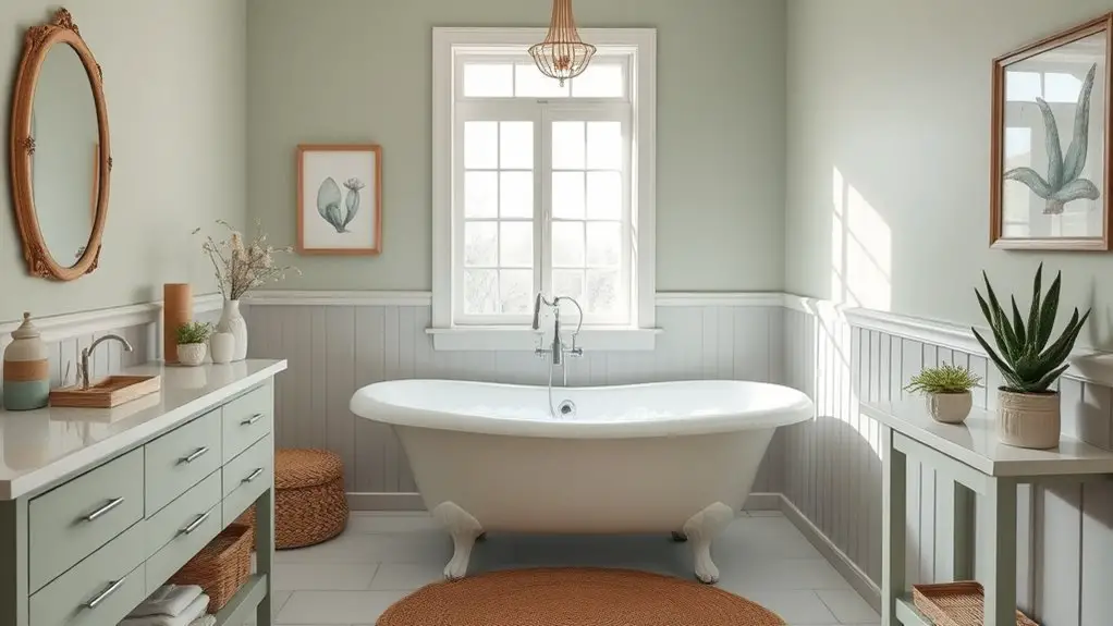 coastal cottage bathroom inspiration