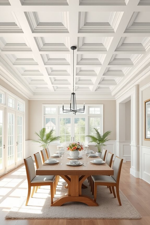 coastal dining room elegance