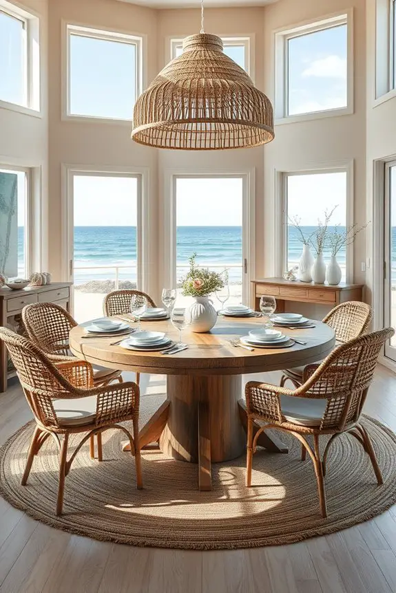 coastal dining room retreat