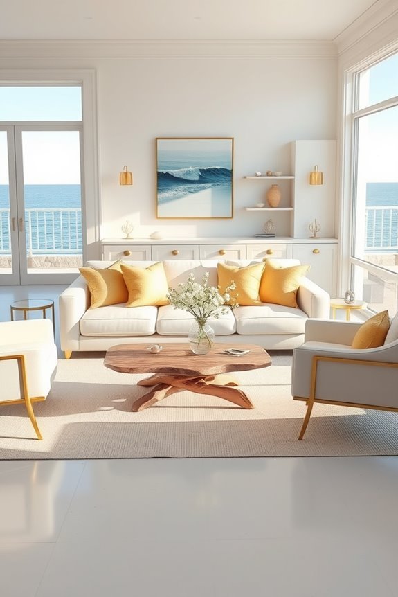 coastal elegance in cream