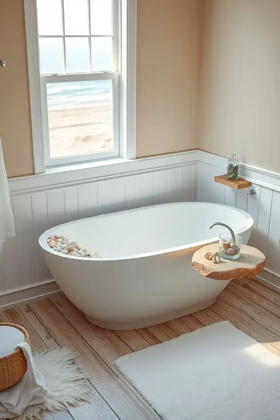 coastal inspired bathroom decor