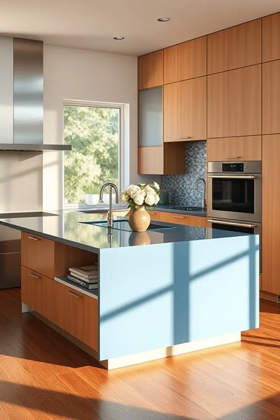 coastal kitchen color scheme