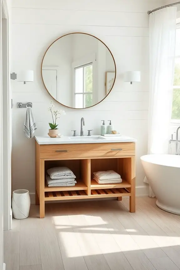coastal minimalist vanity solutions