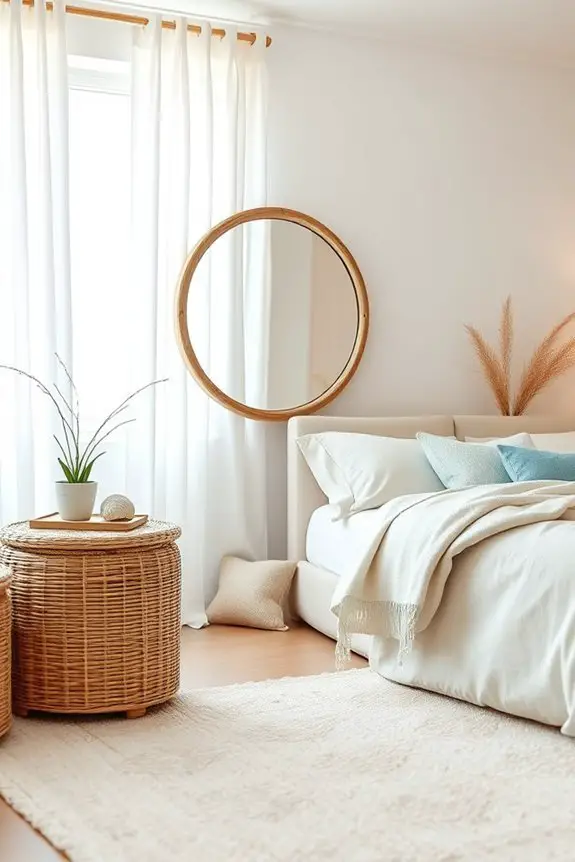 coastal mirrors enhance ambiance