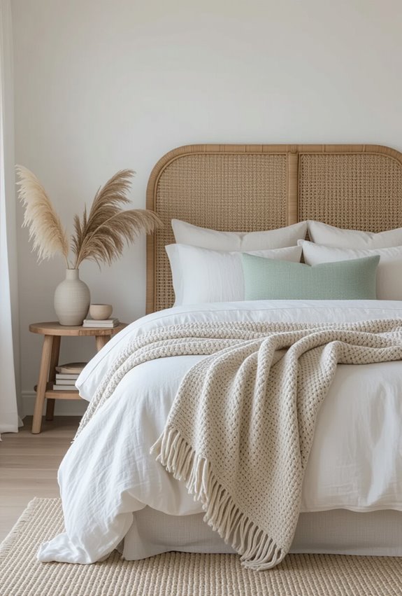 coastal neutrals with terracotta accents