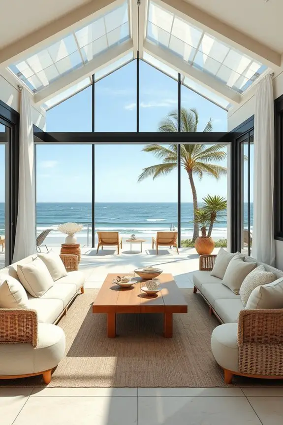 coastal relaxation and ambiance