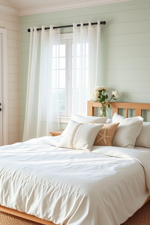 coastal retreat accent wall