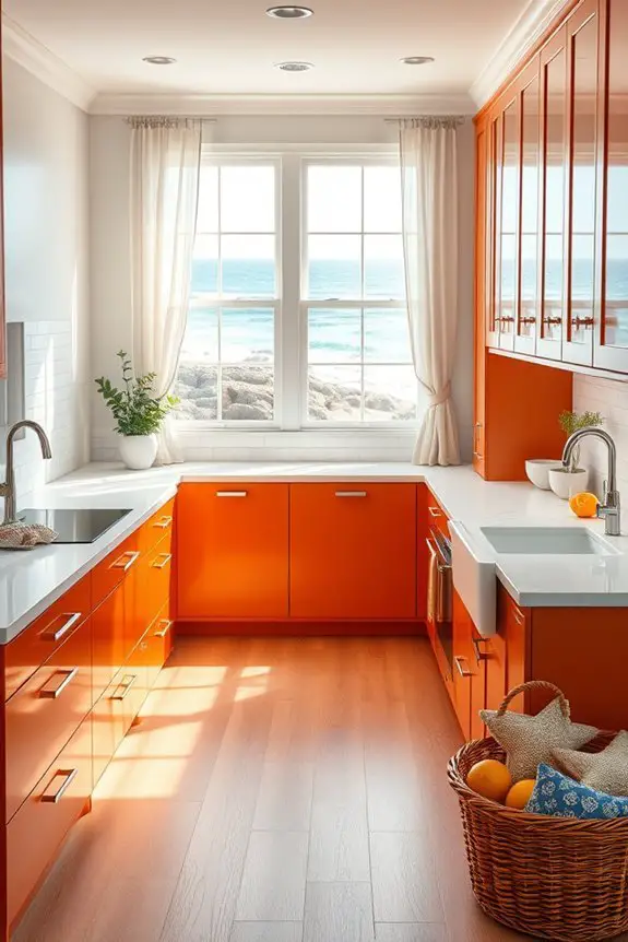 coastal retreat kitchen design