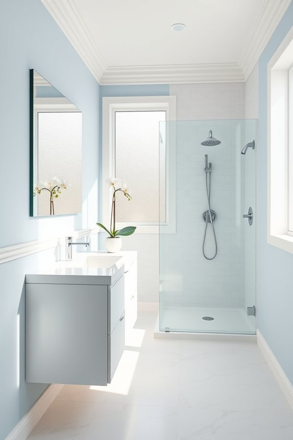 coastal serene bathroom retreat