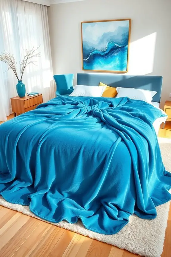 coastal serenity throw blanket