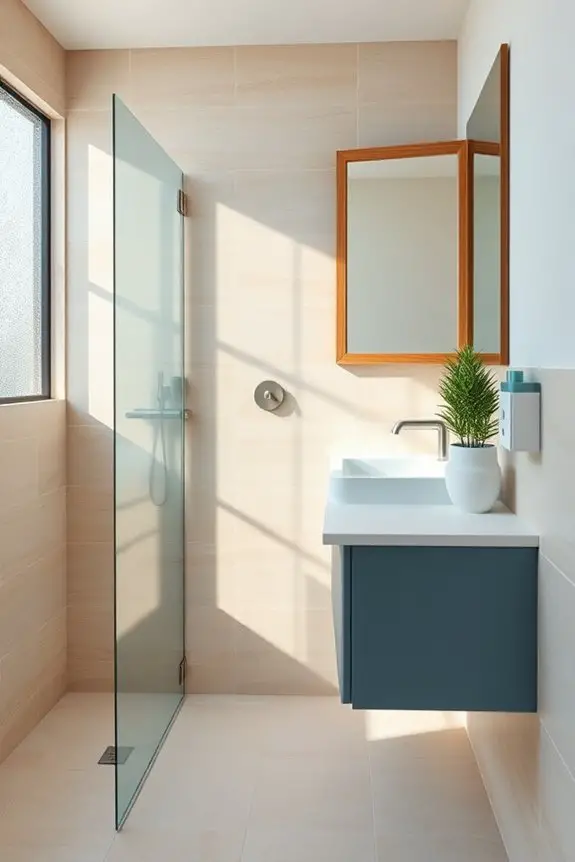 coastal tranquility bathroom decor