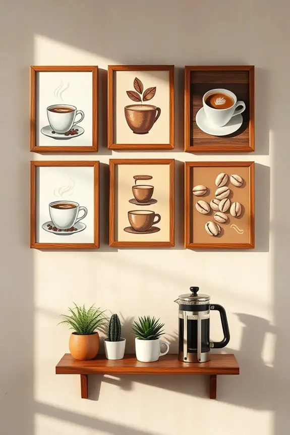 coffee art for atmosphere