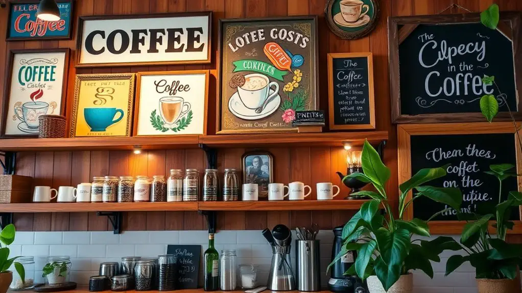 coffee bar decoration inspiration