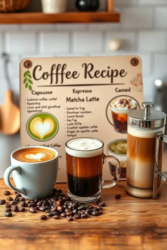 coffee brewing display ideas