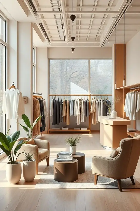 cohesive color enhances shopping