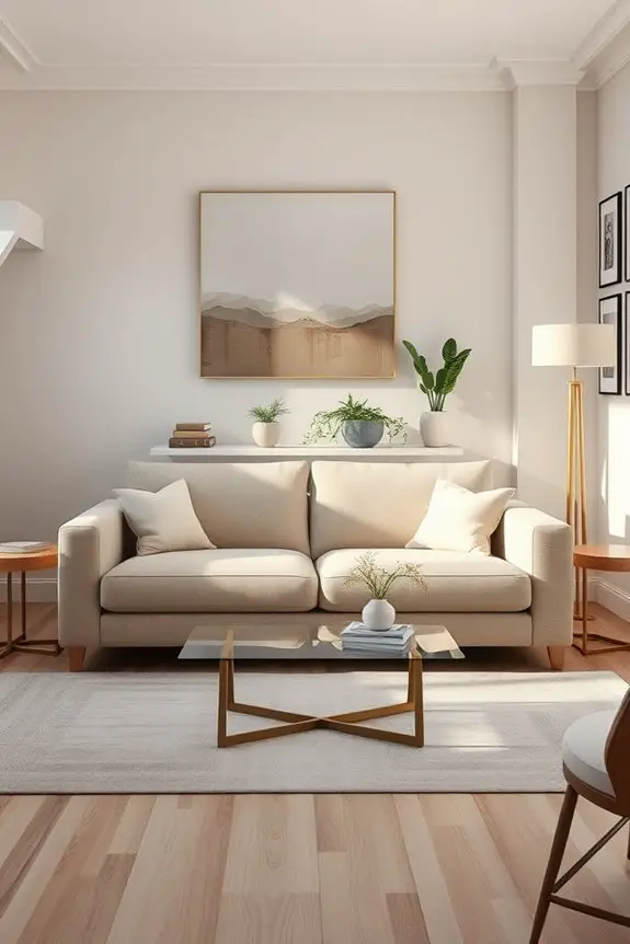 cohesive living room design