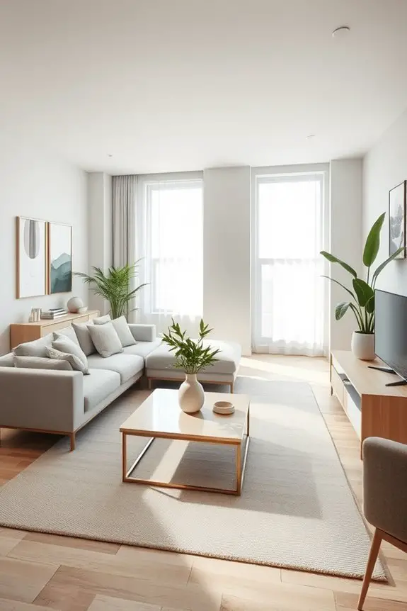 cohesive living room design