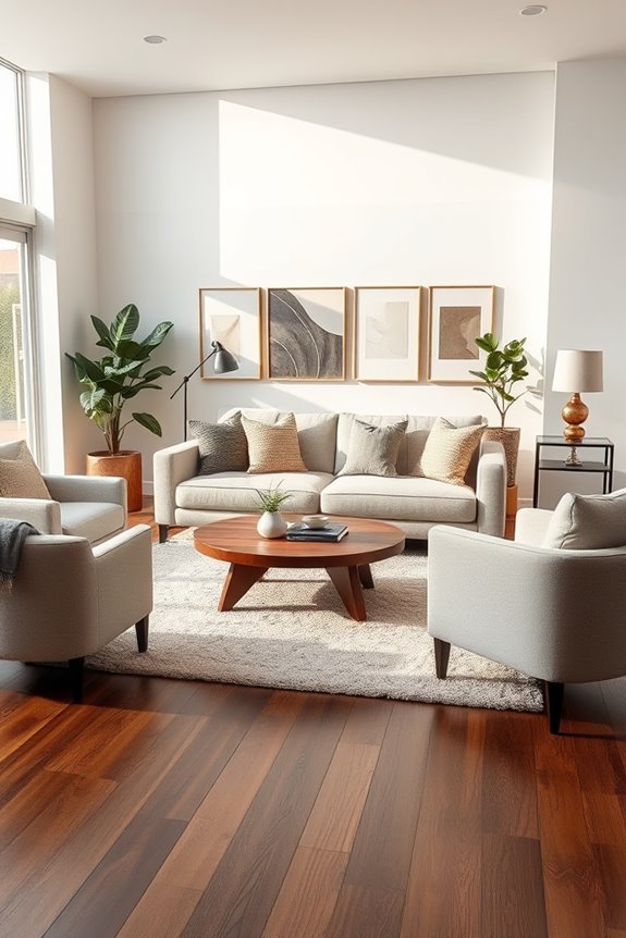 cohesive textural interior design
