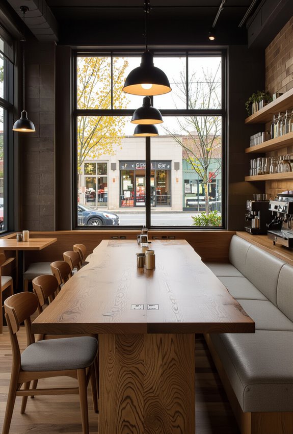 collaborative communal workspace design