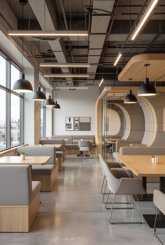 collaborative flexible sustainable spaces