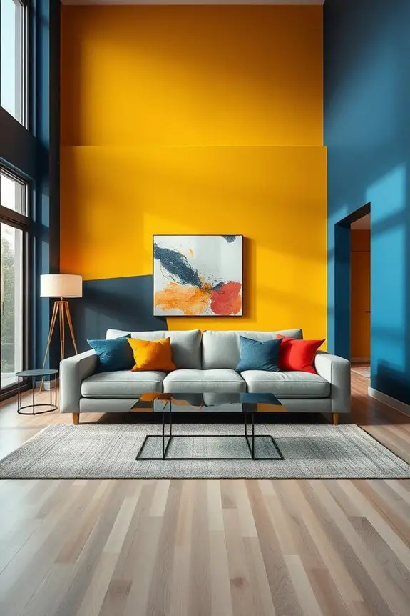 color blocking for interiors