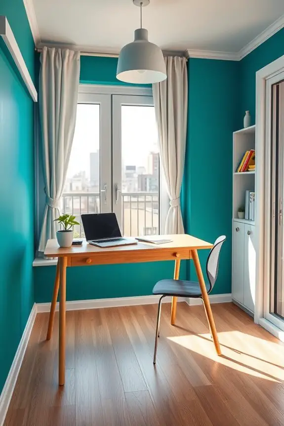colorful accent wall inspiration
