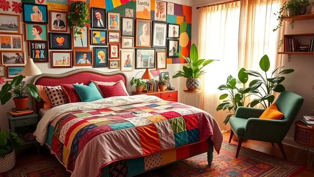 colorful and unique bedrooms