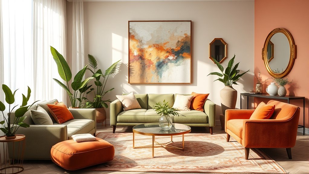 colorful balanced room designs
