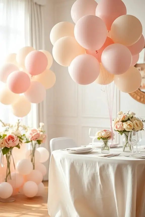 colorful balloon decor ideas