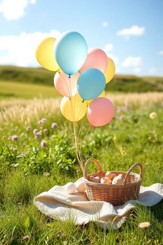 colorful balloon themed celebration